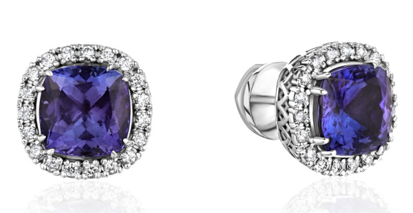 Золотые серьги пусеты